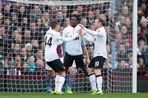 EPL: Manchester United stop rot with victory at Villa