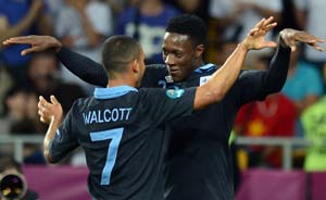 Euro 2012: Walcott joy after Engand rescue act