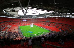 Soccer players featured on London subway map