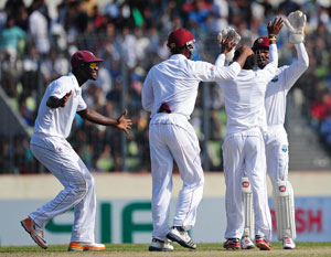 No practice for West Indies due to wet outfield