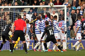 Wigan Athletic draw 1-1 with Queens Park Rangers in Premier League Wigan Athletic draw 1-1 with Queens Park Rangers in Premier League