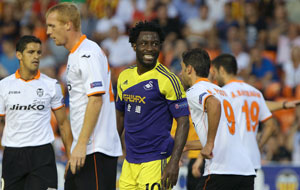 UEFA Europa League round-up: Swansea stun Valencia, Tottenham ease to victory
