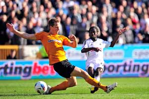 Late Wolves comeback vs Swansea prevents 6th loss