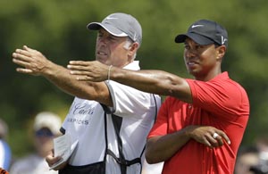 More change for Tiger Woods: a new caddie