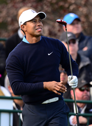 Tiger Woods fifth after Round 1 of World Challenge, Zach Johnson leads by one stroke