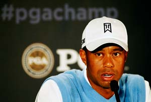 All eyes on Tiger Woods at PGA Championship