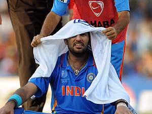 Wishes and prayers for Yuvraj's recovery