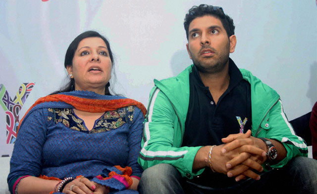 IPL 7: Ahead of KKR clash, Yuvraj Singh mum reveals son's biggest weakness
