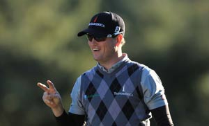 Johnson seizes World Challenge lead from Woods