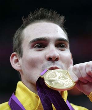 Olympic gymnastics: Brazil's Zanetti takes gold