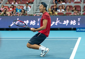 Unheralded Zhang deals out shock Gasquet defeat